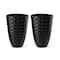 Glitzhome® 19.7" Eco-Friendly Oversized Faux Ceramic Pot Planters, 2ct.